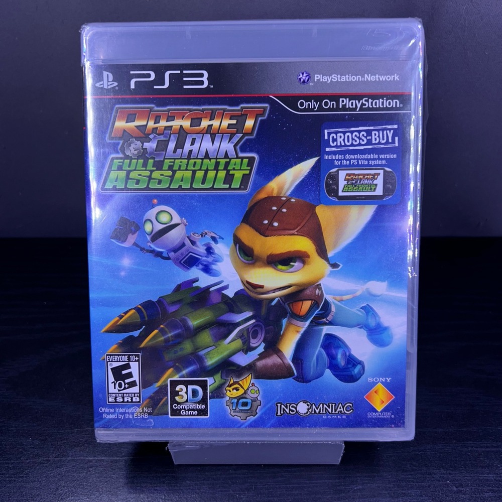 Ratchet & Clank: Full Frontal Assault Sony PlayStation 3, 2012 BRAND NEW SEALED